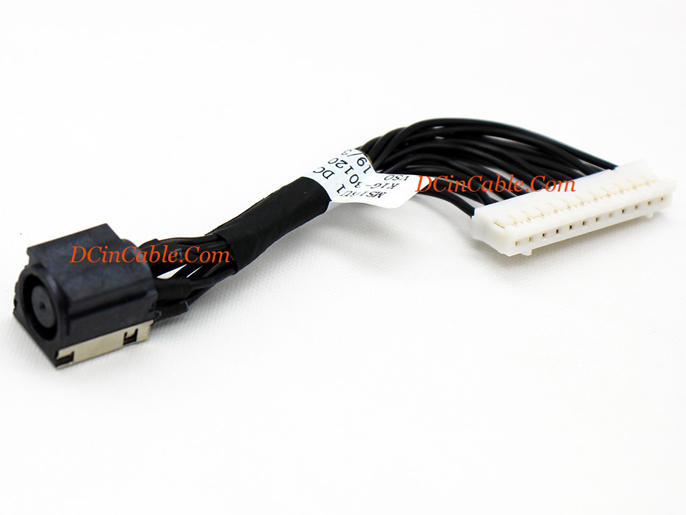 (image for) Free Shipping Power Jack DC IN Cable for MSI MS-16U1 MS-16U11 Charging Port DC-IN Connector Input Assembly